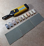 Набір із воскоплавом для ремонту сколів на плитці меблів, ламінаті, NEARBY №22, фото 7