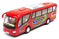 Инерционный автобус KINSFUN Coach Красный (KS7101W) EJ, код: 7340105