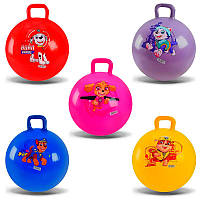 Дитячий м'яч-гиря для фітнесу "Відважні цуценята" PB2113, 55 см, мікс кольорів