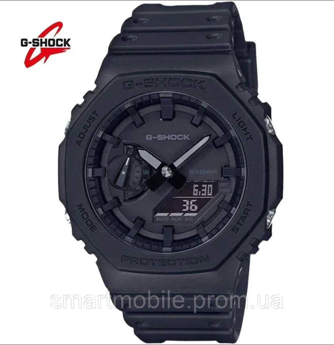 Годинник Casio G-SHOCK GA-2100 джишок Чорні