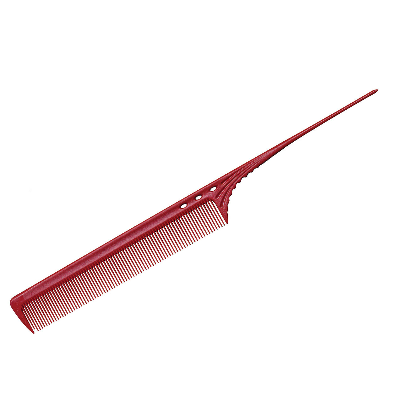 Гребінець Y. S. Park YS 106 Tail Comb з хвостиком червона