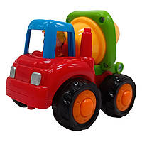 Детская машинка инерционная "Самосвал" Bambi 326 (326 D(Red)) Salex Дитяча машинка Будтехніка 326 CD інерційна