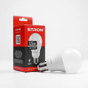 Лампа світодіодна ETRON light Power 1-ELP-004 A65 15W 4200K E27