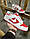 Кросівки Nike SB Dunk (white & red), фото 4