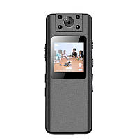 Мини камера - нагрудный видеорегистратор с поворотным объективом экраном и диктофоном Nectron KP, код: 7566509