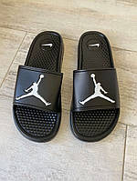 Шлепки Jordan Slide Sandal Logo White/Black