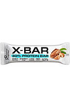 Протеиновый батончик X-Bar Powerful Progress Mega Pack 1 шт /50 г миндаль (30 %)