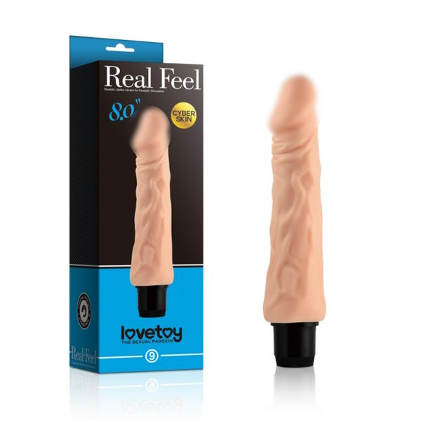 Реалістичний вібратор 8" Real feel, Flash