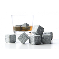 Набор камней для охлаждения виски Whiskey Stones 9 шт + чехол Im_149