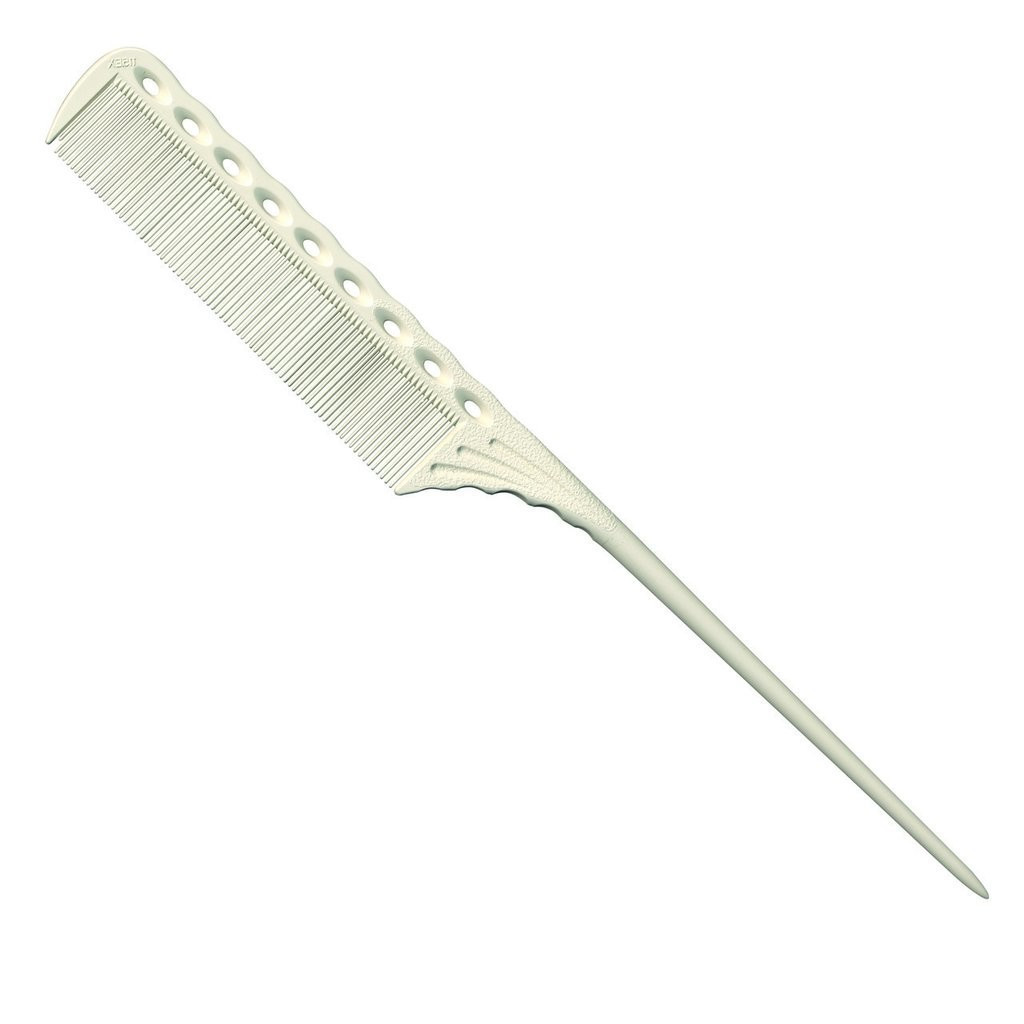 Гребінець з хвостиком Y.S. Park YS-115 White