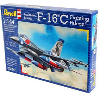 Сборная модель Revell Истребитель F-16C Fighting Falcon уровень 4 масштаб 1:144 (RVL-03992) h