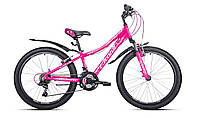 Велосипед подростковый женский 24 Avanti Jasmine v-brake alu розовый