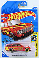 Машинка Hot Wheels - Datsun Bluebird Wagon (510) - 2020 Speed Graphics (#146) red - MOMO - GHC90