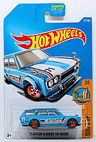 Машинка Hot Wheels - '71 Datsun Bluebird 510 Wagon - 2017 Surf's Up (#277) - FBD29