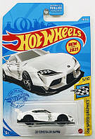 Машинка Hot Wheels - '20 Toyota GR Supra - 2021 Speed Graphics (#178) white - GRX20