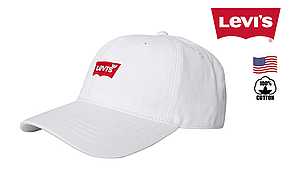 Бейсбольная кепка Levi's® (Біла) / 100% хлопок / Оригинал Levi's® из США