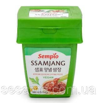 Корейська соєва паста Самджан (самдян) класична Sam Jang Sempio 500г, фото 1