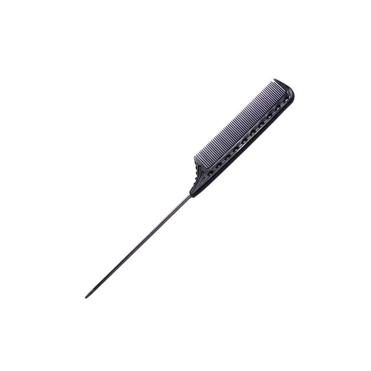 Гребінець з металевим хвостиком Y.S. Park YS-122 Carbon Black