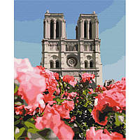 Картина по номерам "Собор Парижской Богоматери" Brushme 40х50 см Salex Картина за номерами "Собор Паризької