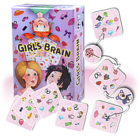 Настольная игра GIRL'S BRAIN Salex Настільна гра GIRL'S BRAIN MKE0509