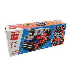 Дитячий конструктор Qman 1416 транспорт Lander Fire Truck, World-of-Toys