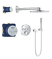 Душевая система скрытого монтажа с термостатом Grohe Grohtherm SmartControl (34705000) D_53240