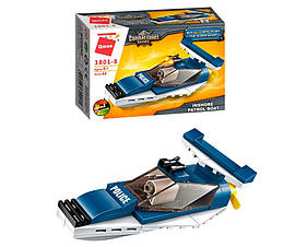 Дитячий конструктор "Police" Qman 1801-1-8 Катер, World-of-Toys