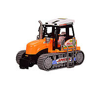 Трактор детский инерционный 668 в слюде (Оранжевый) Salex Трактор дитячий інерційний 668 у слюді