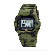 Электронные мужские часы Skmei 1628CMGN Camo Green