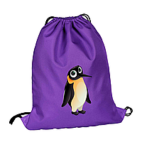 Именной рюкзак-мешок Surikat Фиолетовый (bbx)