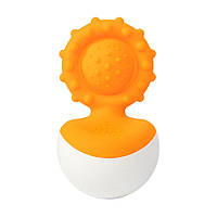 Прорезыватель-неваляшка Fat Brain Toys F2172ML dimpl wobl , Lala.in.ua