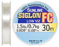 Флюорокарбон Sunline Siglon FC 30m 0.10mm 0.7kg поводковый