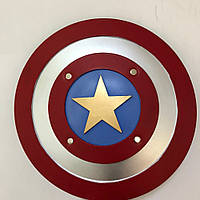 Rest Іграшковий гумовий щит Captain America RESTEQ 1:1. М'який щит Капітана Америки 45 см D_999