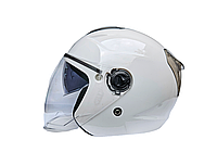 Шлем открытый белый David размер M(57-58)