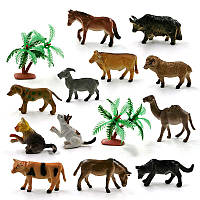 Игровой набор "Фигурки животных" T3014-84 в колбе (Фермерский набор) Salex Ігровий набір "Фігурки тварин"