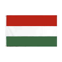 Rest Прапор Угорщини 150х90 см. Угорський прапор поліестер RESTEQ. Hungarian flag D_199