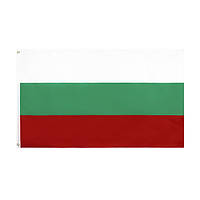 Rest Прапор Болгарії 150х90 см. Болгарський прапор поліестер RESTEQ. Bulgarian flag D_299