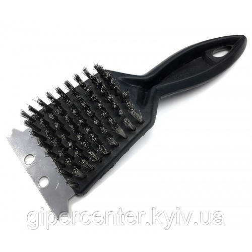 Щітка для гриля сталева зі скребком HENDI 525418