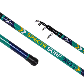Вудлище телескопічне ZEOX Spectr Surf 3.60 м 200г