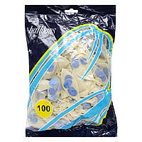 Воздушные шарики 100 штук с наполнением размер 10" 8-22034 Синие блестки