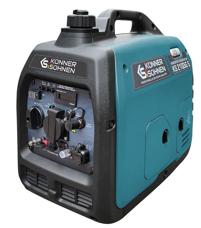 Інверторний двопаливний генератор Konner&Sohnen KS2100iG S