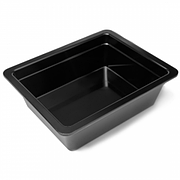 Гастроємність Brillis GN 1/2 100 мм меламін чорний 617