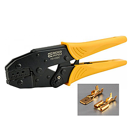 HS-03BC обжимний інструмент для неізольованих відкритих наконечників 0,5-6 мм2