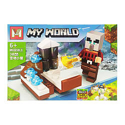 Конструктор "Minecraft" Bambi MG658 Вид 3, World-of-Toys