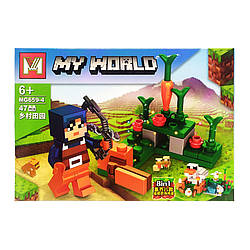 Конструктор "Minecraft" Bambi MG659 Вид 4, World-of-Toys