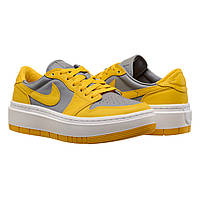 Кроссовки женские Jordan 1 Low Elevate Yellow Grey (DH7004-017) TR_4748