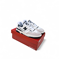 Мужские кроссовки New Balance 550 белые с синим Im_1090