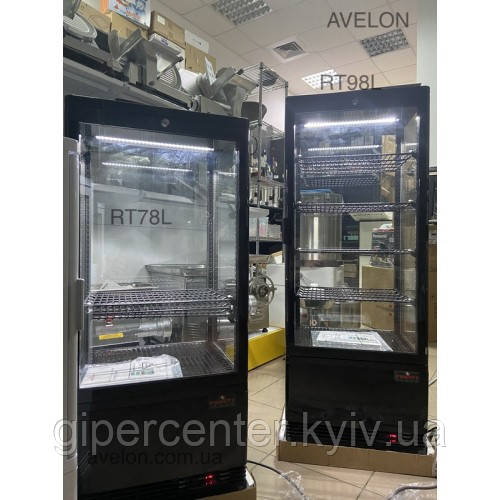 Шафа холодильна настільна FROSTY RT98L-1D black