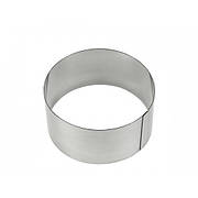 Форма кругла із нержавіючої сталі 12х4,5 см
