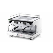 Кавомашина Top Line By Wega 2 групи електронна біла HENDI 208939